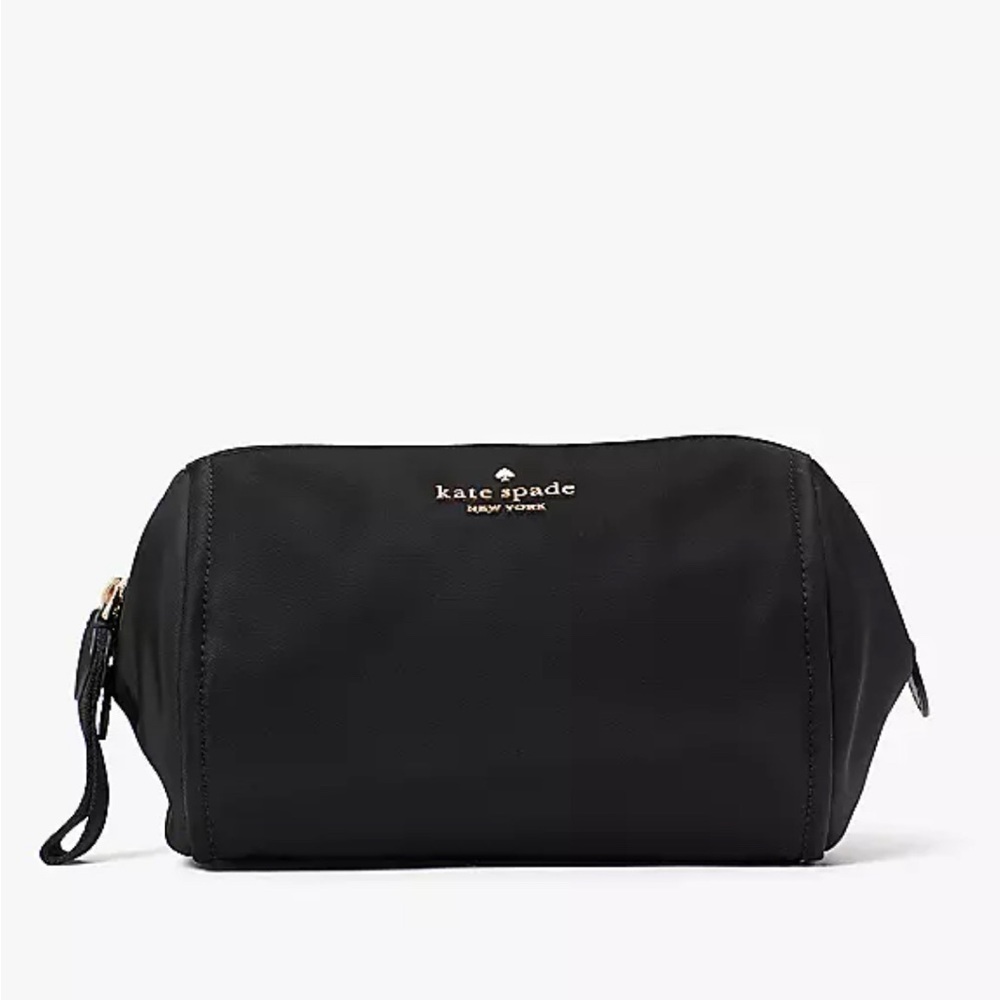 NWT Kate Spade Black Chelsea Medium Cosmetic - Picture 1 of 8